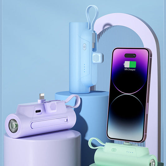 🎉Heißer Verkauf 50 % RABATT🎉Tragbares Multifunktionsladegerät mit Kabel