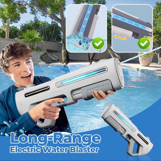 💥Elektrischer Fernstrahl-Wasserblaster mit LED für Kinder und Erwachsene