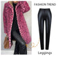 ✨49 % Rabatt💖 Damenjacke in Leopardenoptik, mittellang✈️ versandkostenfrei