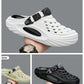 ✈️Atmungsaktive Slip-On-Sandalen für Herren🎉🩴Zwei Arten, ein Paar Schuhe zu tragen🩴