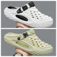 ✈️Atmungsaktive Slip-On-Sandalen für Herren🎉🩴Zwei Arten, ein Paar Schuhe zu tragen🩴