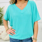 🌟LETZTER TAG VERKAUF 50% RABATT💗💥 Ultimate Comfort Style Damen V-Ausschnitt Sommer T-Shirt