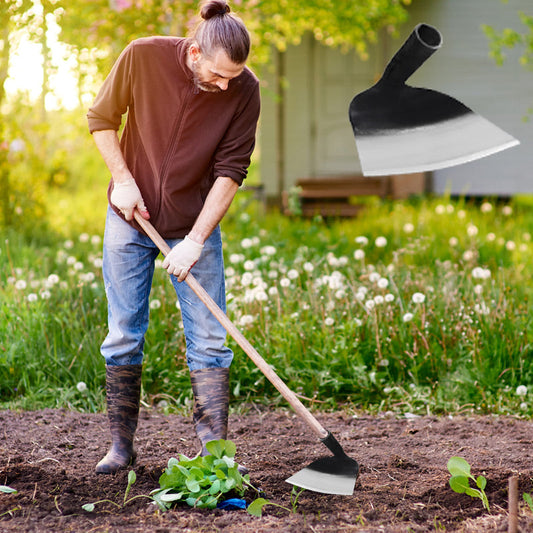 Heavy-Duty Stahl Landwirtschaft Gartenarbeit Unkrautjäten Hacke Kopf