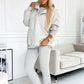⏳Zeitlich begrenztes Sonderangebot €33,98⏰Lässiger und bequemer Sweatshirt-Anzug mit Kapuze