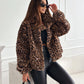 🛒Ein schöner schrank für die frauen,✨ Eine jacke mit leopardenfell im winter