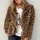 🛒Ein schöner schrank für die frauen,✨ Eine jacke mit leopardenfell im winter