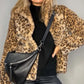 🛒Ein schöner schrank für die frauen,✨ Eine jacke mit leopardenfell im winter