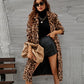 ❄️Winter Angebote❄️Warmer Damen-Kunstpelzmantel mit Leopardenmuster
