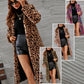 ❄️Winter Angebote❄️Warmer Damen-Kunstpelzmantel mit Leopardenmuster