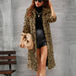 ❄️Winter Angebote❄️Warmer Damen-Kunstpelzmantel mit Leopardenmuster