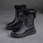 ✨Trendige Damen-Stiefeletten mit Reißverschluss und dickem Futter✨