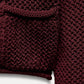 ❄️Was soll ich morgen anziehen❄️Damen Mode Cut-Out Strickjacke