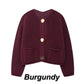 ❄️Was soll ich morgen anziehen❄️Damen Mode Cut-Out Strickjacke