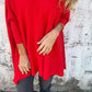 👗Langärmliges, gestricktes, lockeres V-Ausschnitt-Top für Damen✨