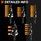 🧰5-Piece HSS Step Drill Bit Set for Metal