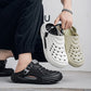 ✈️Atmungsaktive Slip-On-Sandalen für Herren🎉🩴Zwei Arten, ein Paar Schuhe zu tragen🩴
