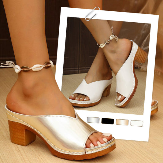 🌸Sommerschlussverkauf 50% Rabatt🌸Orthopädische Sandalen für Frauen mit Blockabsatz
