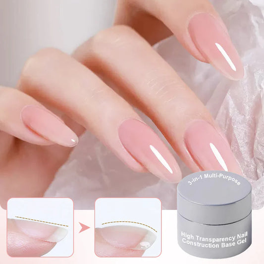 🎉Kaufen Sie 3 und erhalten Sie 5 gratis💅3-in-1 Mehrzweck-Nagelbasisgel mit hoher Transparenz