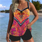 2025 Neues Design✨👙Printed Swimsuit Top & Shorts Set🌴