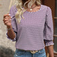 ⏳Begrenzte Zeit 50% Rabatt💥Lässiges bedrucktes Damen-Rundhals-Top