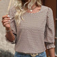 ⏳Begrenzte Zeit 50% Rabatt💥Lässiges bedrucktes Damen-Rundhals-Top