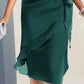 💃Elegantes Mode-Einfarbiges Kleid