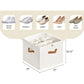 50 % Rabatt！！！👟 Transparente, faltbare PVC-Schuhbox, wasserdichter Schuhorganizer fürs Büro