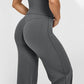 Weiche Stretchhose mit hoher Taille für Damen