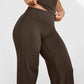 Weiche Stretchhose mit hoher Taille für Damen