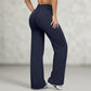 Weiche Stretchhose mit hoher Taille für Damen