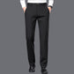 Gerade Business-Hose aus Samt für Herren