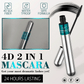 4D 2 IN 1 Curl Lang Anhaltende Wasserfeste Wimperntusche